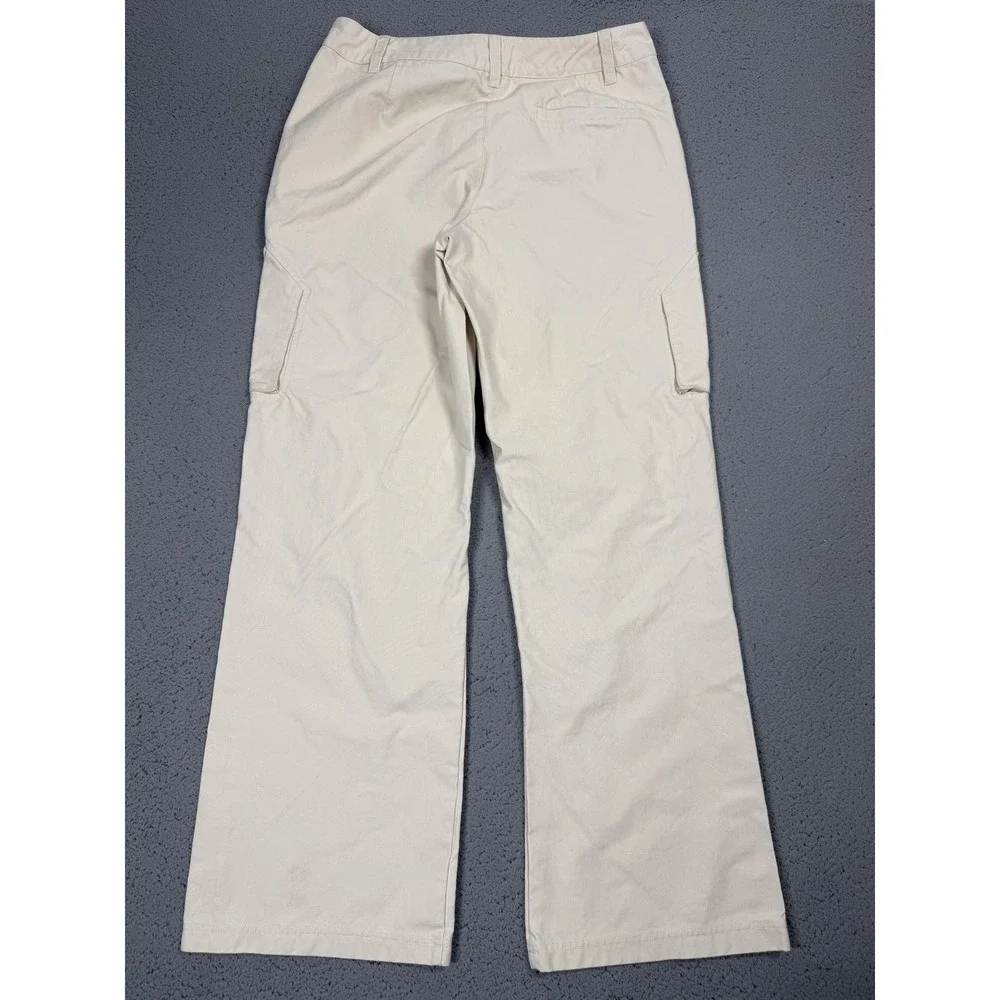 Nike Jordan Cargo Pants Mens 32x31 Beige Canvas Straight Leg Casual FV7098-203
